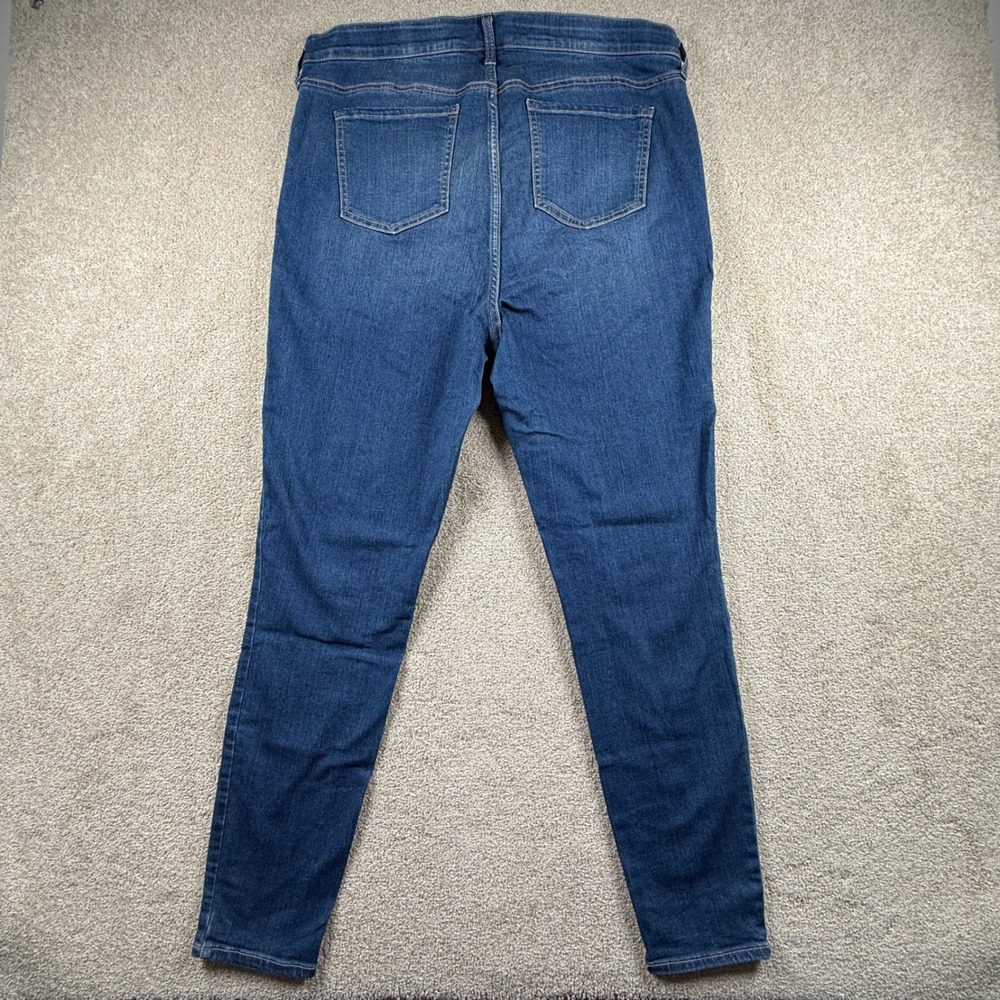 Torrid Premium Skinny Jeans Womens 18T Blue Medium Wash Button Fly High Rise - Picture 7 of 9